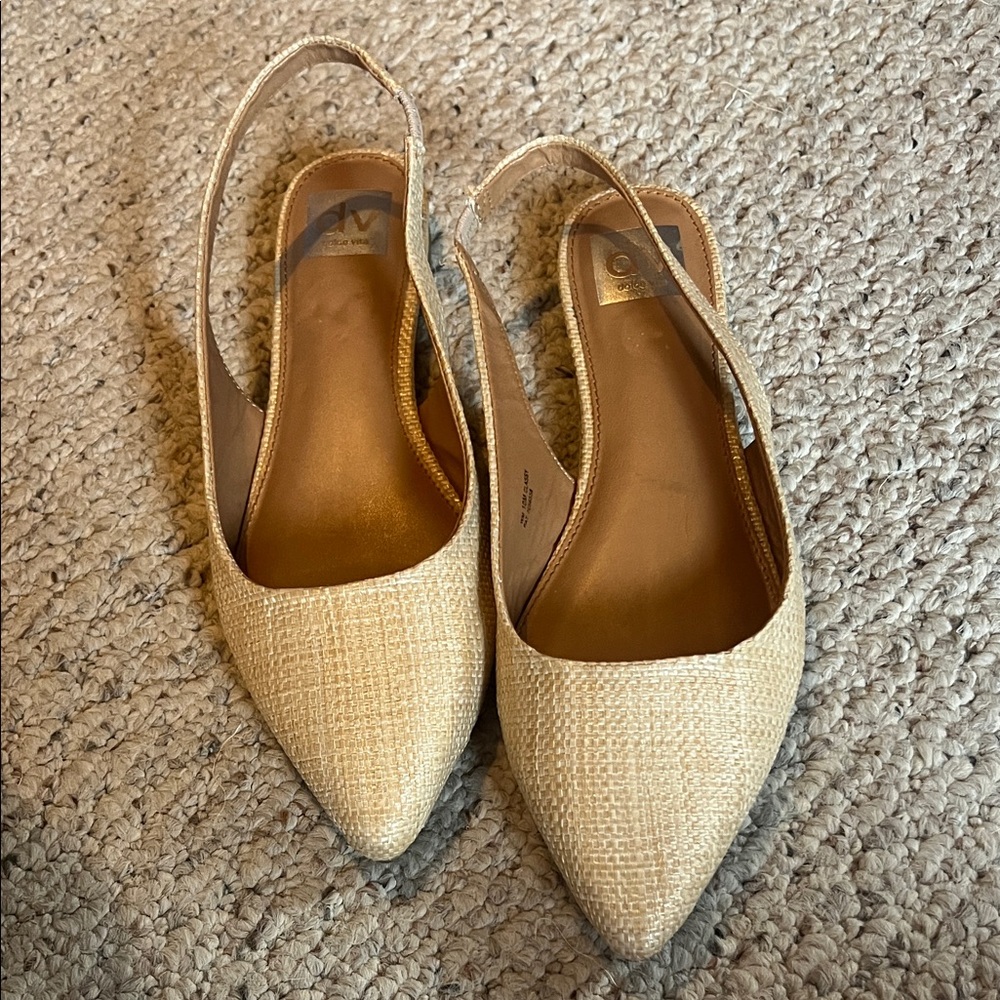 Dolce Vita sling back flats